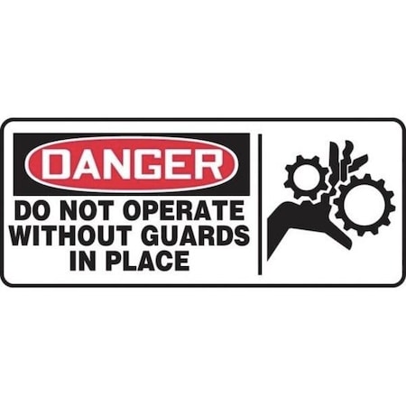 Accuform OSHA DANGER SAFETY SIGN STAY CLEAR MEQM036XL MEQM036XL